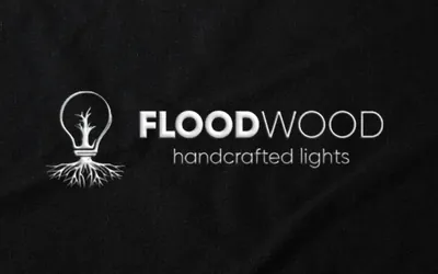 Floodwood handcrafted lights logo