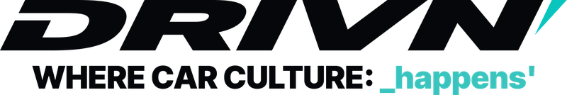 DRIVN logo with the tagline Where car culture happens